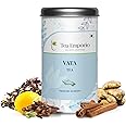Surajmukhi Tea VATA TEA 50g Tin Caddy | Black Tea Loose Leaf | Black Tea Infused with Ayurvedic Herbs for Vata Dosha | Blend for Mental Clarity and Focus