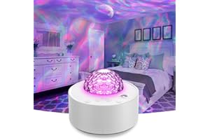 Moredig LED Proiettore Stelle Soffitto, Lampada Proiettore - 13 Luci & Modalità Luna, Luminosità e Velocità Regolabili, Lampada Atmosfera per Partito/Room Decor, Regali per Bambini, Adulti