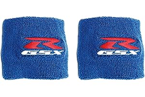 ENUOLIAN Moto Depósito Calcetines Calcetín De Depósito De Freno De Aceite Líquido Delantero De Motocicleta para Su-zu-ki GSXR 750 600 1000 K1 K2 K3 K4 K5 K6 K7 K8 K9 K10 K11 K12 K13 (Color : B)