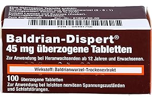 Baldrian Dispert 45 mg überzogene Tabletten