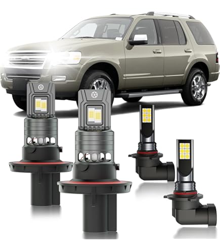 Fog Lights For 2007-2010 Ford Explorer Sport Trac Halo Projector Driving Lamps E - Foto 2