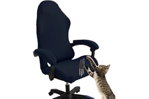 AHYBE Coprisedia Da Gaming Con Braccioli Fodera Per Sedia Da Ufficio Coprisedia Da Gioco Elasticizzata Sfoderabile E Lavabile, Copertura Per Sedia Da Gaming Per Sedia Da Computer Gioco ﻿(C)