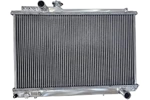 BOOST Aluminum Radiator For Toyota SUPRA MK3 MA70 MA71 3.0L JZA70 7M-GTE 86-93 GE/GTE
