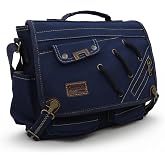 Cappadocia Vintage 4017 14" Laptop Postacı Okul &Ccedil;antası Unisex Kilitli &Ccedil;ok Cepli Omuz Askılı &Ccedil;anta