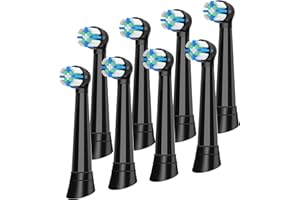 CALLYSONIC iO Testine Compatibile con Oral B iO Spazzolino Elettrico, Pulizia profonda per rimuovere la placca, per iO 2/3/4/5/6/7/8/9/10 serie, 8 pz