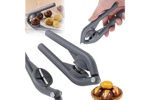 GENERIC Chestnut Open Clip - Multifunction Cutter and Opener Tool, Portable Nutcracker With Ergonomic Hard Shell Nut Fruit Opener, Easy to Peel Kitchen Tool