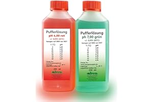 ELVO Pufferlösung/Eichlösung SET a` 250 ml pH4+pH7, Kalibrierlösung.