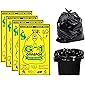 G 1 Garbage Bags / Dustbin Bags, Medium (19X21 Inches) - 30 Bags/Pack (Pack of 4, Black)