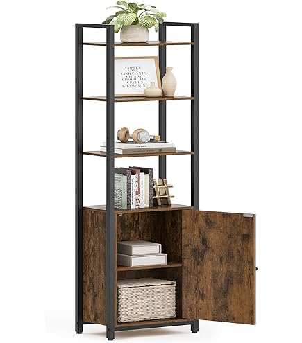 Set de muebles 'Storfjord' 3 piezas: 2x estanterías escaleras 1x Mesa