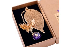 Toirxarn Marque-page en feuille de métal Cadeau d'anniversaire Enseignant Femme et fête des mères Marque-page papillon pour les amateurs de livres Bibliothécaire Lecteurs Maman Dames Femmes Filles