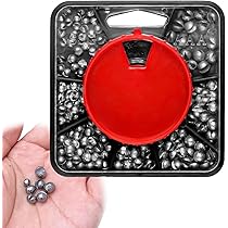 Set Piombi Da Pesca 179 Pezzi - 7 Misure Da 0,2g A 1,5g - Con Scatola Portatile - Foto 14
