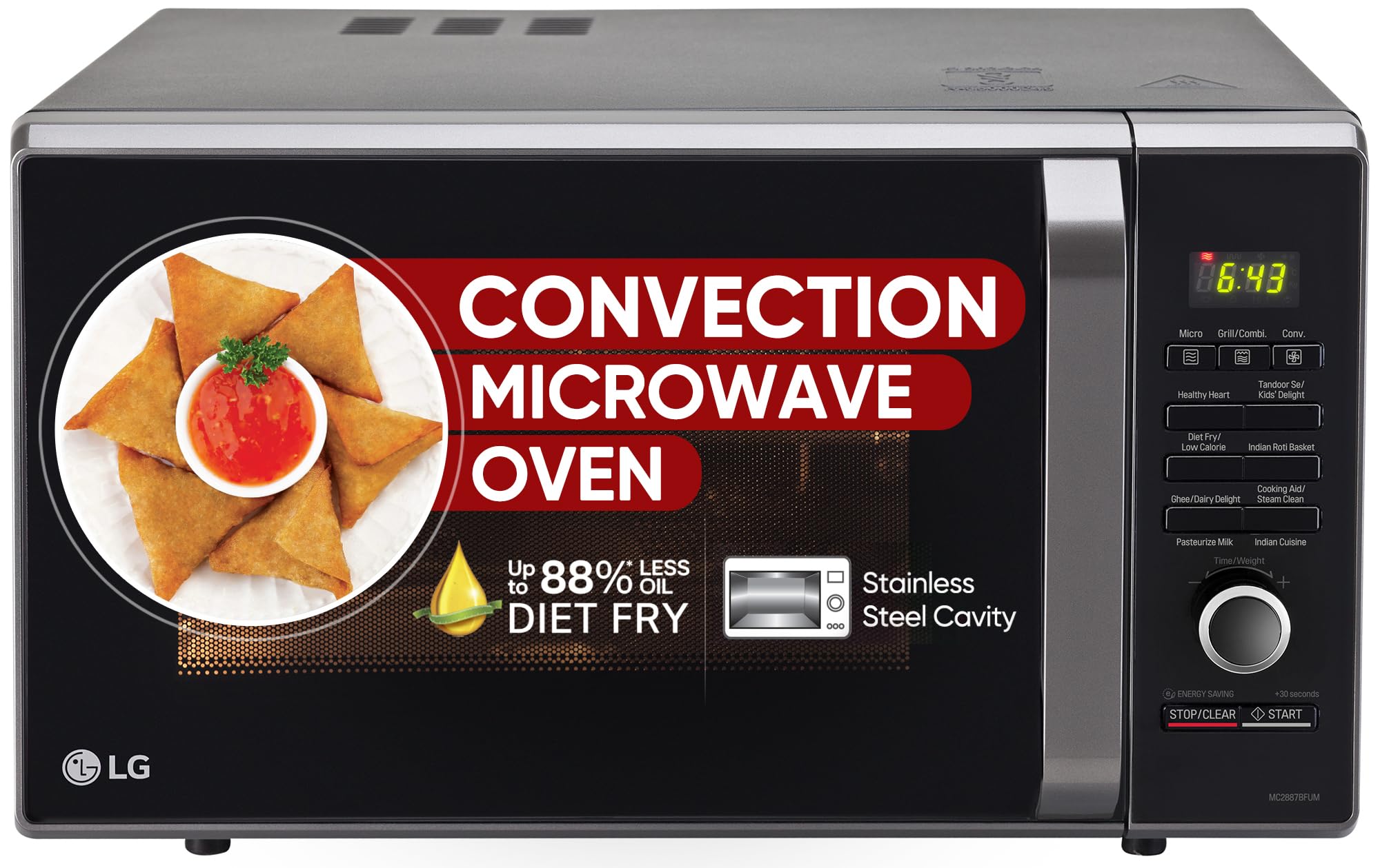 LG 28 L Microwave Conventional Oven MC2887BFUM Black Review: A Must-Have Kitchen Appliance