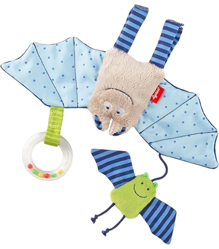 SIGIKID 41056 Hanger Kameleon Baby Activity On Tour Meisjes en Jongens Babyspeelgoed Aanbevolen vanaf de geboorte meerkleurig