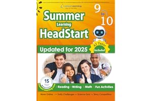 Lumos Summer Learning HeadStart, Grade 9 to 10: Includes Engaging Activities, Math, Reading, Vocabulary, Writing and Language Practice: ... (Summer Learning HeadStart by Lumos Learning)