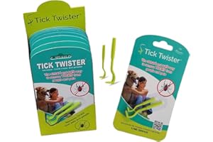 Tick Twister Lot de 9 décapants Petits et Grands