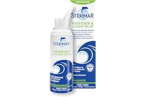 STÉRIMAR Sterimar Hayfever & Allergy Relief, Nasal Spray, 100% Natural Sea Water, 50 ml