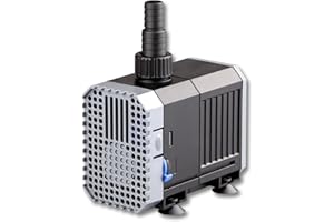 SunSun CHJ-1500 Eco Pompe à eau 1500l/h 25W Pompe Mini et Moyen Aquarium Débit réglable Pour Eau douce Eau salée Eau pour Étang Aquariophilie Circulation Eau