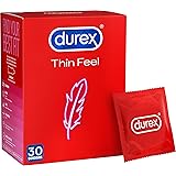 Durex Thin Feel Bulk Condoms, Pack of 30 (Packaging May Vary)