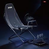 EXVEGA Katlanabilir Koltuklu Sim Racing Yarış Sim&uuml;lat&ouml;r&uuml; Kokpiti SR02