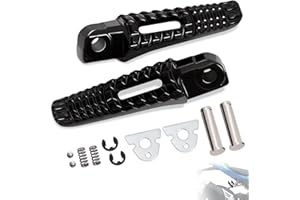 Hokuotolite Reposapiés trasero del pasajero, barra de reposapiés para Suzuki GSX-R1000 2015-2022, GSX-R600/GSX-R750 2016-2024, GSX-R1000R, GSX-S1000, GSX-S750, SV650