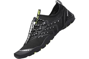 SAGUARO Scarpe da Scoglio Uomo Donna - 7/9 Fori di Drenaggio Antiscivolo Asciugatura Rapida Gr.35-48