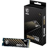 MSI SPATIUM M450 PCIE 4.0 NVME M.2 1TB V1 Okuma 3400MB / Yazma 2400MB SSD