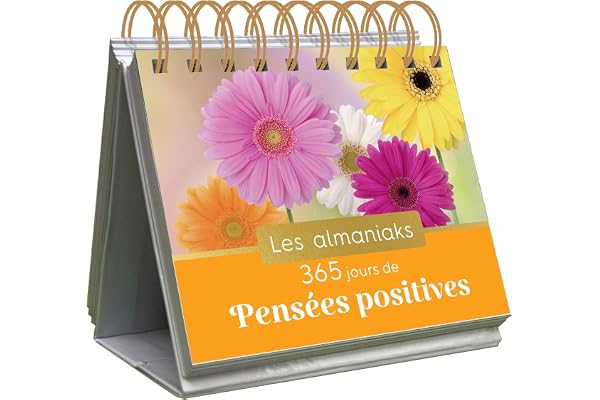 Almaniak Inspiration 365 jours de pensées positives - Calendrier, une pensée par jour