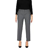 L.P. di L.Pucci Pantaloni Estivi Donna Gamba Regolare Rovescia al Fondo :  Amazon.it: Abbigliamento