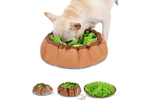 LIVACASA Alfombra Olfato Perro Mascotas, Snuffle Mat, Juguete de Inteligencia para Perros, Lavables a Máquina, Plegable Aviliable, Entrenamiento para Mascotas Pequeños y Grandes Verde