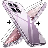 Xiaomi Mi 17T Pro Uyumlu Kılıf Kamera &Ccedil;ıkıntılı Korumalı Yumuşak Şeffaf Silikon + Ekran Koruyucu Cam Set