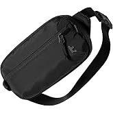 tomtoc RFID Shoulder Bag 1.5 L, Waist Bag for Travel and Daily Use | Anti-theft design with 3 organized compartments and adju