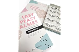 ‎GIRL GOT LASHES GirlGotLashes Große Boxen R.I.P. Mascara Handgemachte Wimpernextensions Wimpernverlängerung für Zuhause 5 Wimpern-Paare 5-7 Tagen Halt Vegan