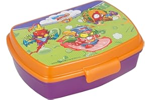 Stor8412497103744Rectangular Sándwich Caja, Súper Zings