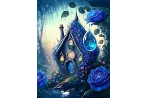 ELETIFFI Diamond Painting Kit Completo Disegni Con Perline Da Attaccare Pittura Diamante 5d Paesaggi Diamanti Quadri Incollare Animali Regalo Donna Compleanno Anniversario Per Lui Amica Decorazioni Parete Gift