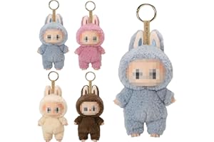 Ayizhiniu Monster Plush Keychain, Schlüsselanhänger, Puppe Anhänger, Zeichentrickfiguren aus Anime Plüschtier, Gilt für Kind Tasche Dekorationen Anhänger
