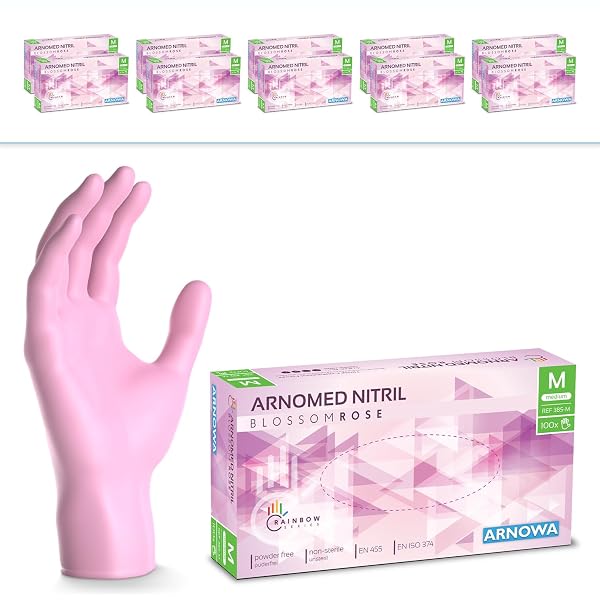 Gants Jetables En Latex Blanc Taille M - Paquet De 100 Gants Sans Poudre MTS Safety & Protection