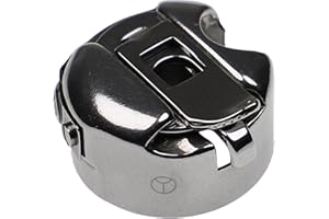 vhbw Capsula portabobina per Macchina da Cucire Industriale ad es. Compatibile con Singer, Brother, Juki, Pfaff