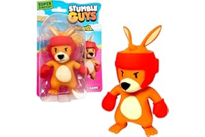 Bizak Monsterflex Stumple Guys, Video Game, Boxing Roo, Super Stretchy and Elastic, 15 cm, 16 Models to Collect, for Adults and Children from 4 Years (64390006-1)