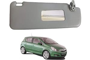 AUTOFORNITURE ITALIA PANTINA ALETTA PARASOLE DESTRA (PASSEGGERO) CON SPECCHIO PER CORSA D 2006>