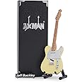 Axman Jeff Buckley Miniature Guitar Replica - Music Gifts - Handmade Ornamental 1/4 Scale - Display Box, Name Tag and Miniature Guitar Stand Included