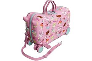 Cabin go - trolley cavalcabile bambino misura 48x31x22 - trolley bambino bagaglio a mano - valigia cavalcabile