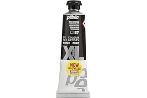 PEBEO Pébéo - Olio fine XL 37 ML - Pittura ad olio Nero - Pittura ad olio Nero Intenso 37 ml