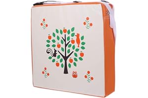 TOYANDONA Chaise Augmentant Coussin Chaise Haute Rehausseur Chaise Épaisse Coussin de Siège Modèle Arbre Démontable pour Bébé Enfant en Bas Âge Enfants Infantile Table à Manger Chaise