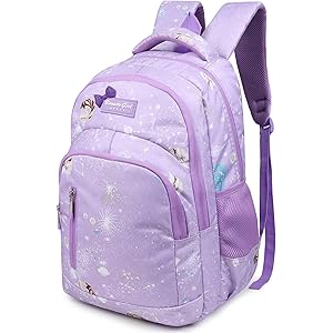BEAUTY GIRLS BY HOTSHOT |SCHOOL BAG|TUTION BAG|COLLEGE BACKPACK|FOR GIRLS & WOMEN|18.5 INCH|32 L WATER RESISTANT |SCHOOL BAG FOR GIRLS