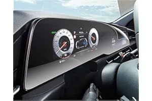 RUIYA Folie ochronne na wyświetlacz, folia ochronna do systemu nawigacji samochodowej, folia ochronna z tworzywa sztucznego, kompatybilna z Kia Niro SG2 2022 2023 [2 sztuki]