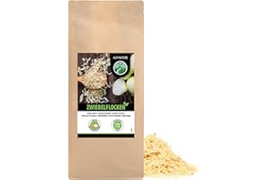 Alpi Nature Onion Flakes 500g 1.1 lb, Onion Pieces 5-30mm, Dried and Chopped Onions for Cooking