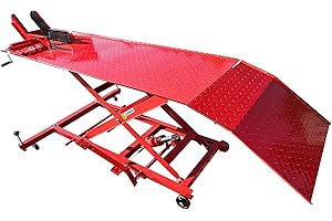 GENERISCH Rampa di montaggio Moto MotorLift450 Rampa Sollevatore Sollevatore Moto Ponticello Sollevatore 450 kg idraulico