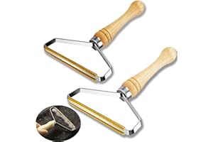 YUDANSI 2Pack Haarentferner Für Tierhaare, Tierhaarentferner Für Hunde Katzen, Fusselroller Für Katzenhaare Hundehaare auf Kleidungsstücken,Bett und Teppich, Wiederverwendbarer Fusselrolle Tierhaare