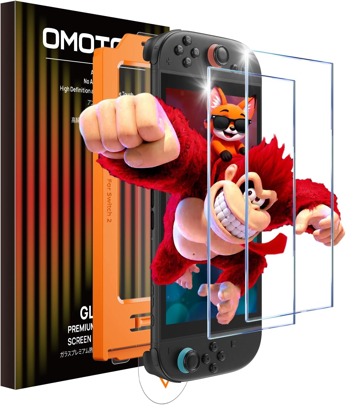 Test Complet & Analyse de Fiabilité : OMOTON 2-pack schermbeschermer voor Nintendo