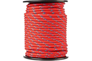 ‎SNURO SNURO Polypropylen Seil - Seil mit starkem PP Kernmaterial für hohe Stabilität - Reißfeste Schnur für Outdoor, Survival & Garten - reissfest & leicht